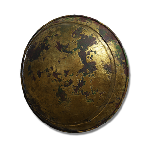 Gilded Iron Shield
