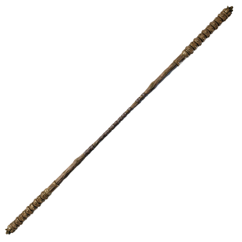 Gilded Quarterstaff
