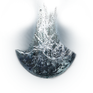 Waterblade Cracked Tear