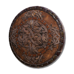 Large Leather Shield