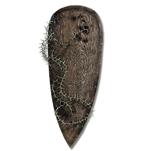 Marred Wooden Shield