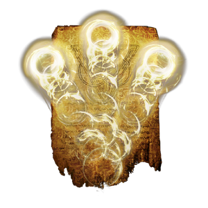 Triple Rings of Light