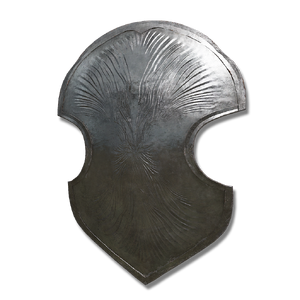 Silver Grooved Shield