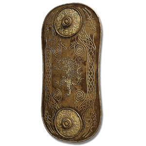 Golden Beast Crest Shield