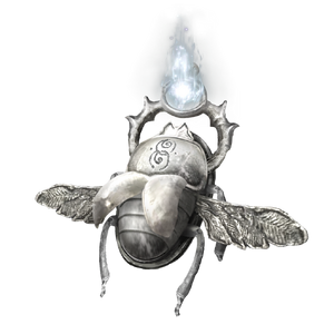Silver Scarab