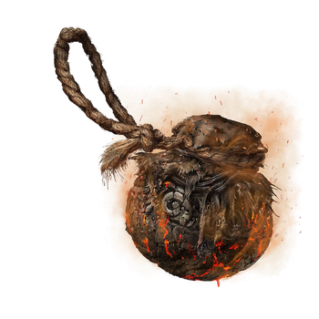 Roped Volcano Pot